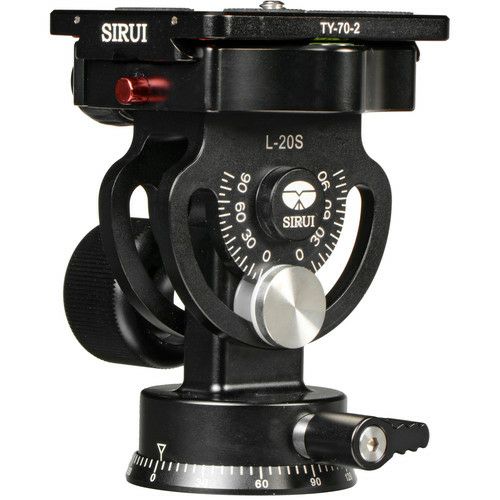 Sirui L-20S 2-Way Pan/Tilt Head 25kg Panorama-Neigekopf mit TY-60