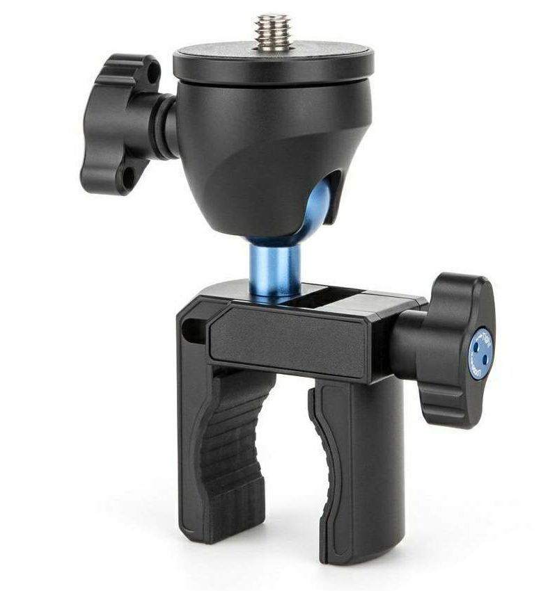 Sirui MP-MH-01 Multi Function Mini Head with tube clamp black/blue kuglasta glava s multifunkcijskim držačem