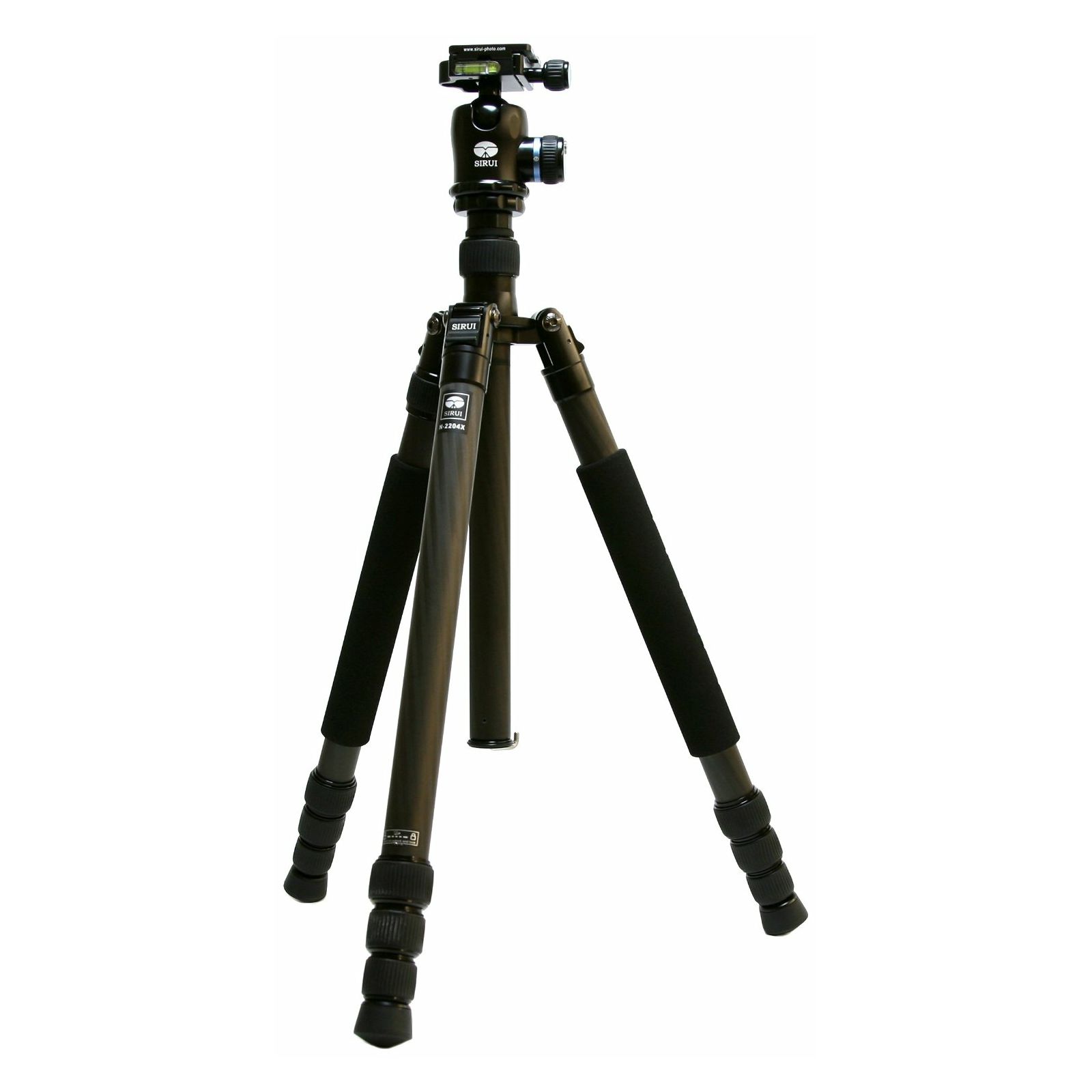 Sirui N-2204X + K-20X komplet karbonski stativ stalak i kuglasta glava za fotoaparat Carbon Fiber Tripod with Ball Head Ein/Dreibeinstativ Carbon mit Kopf K-20X + monopod