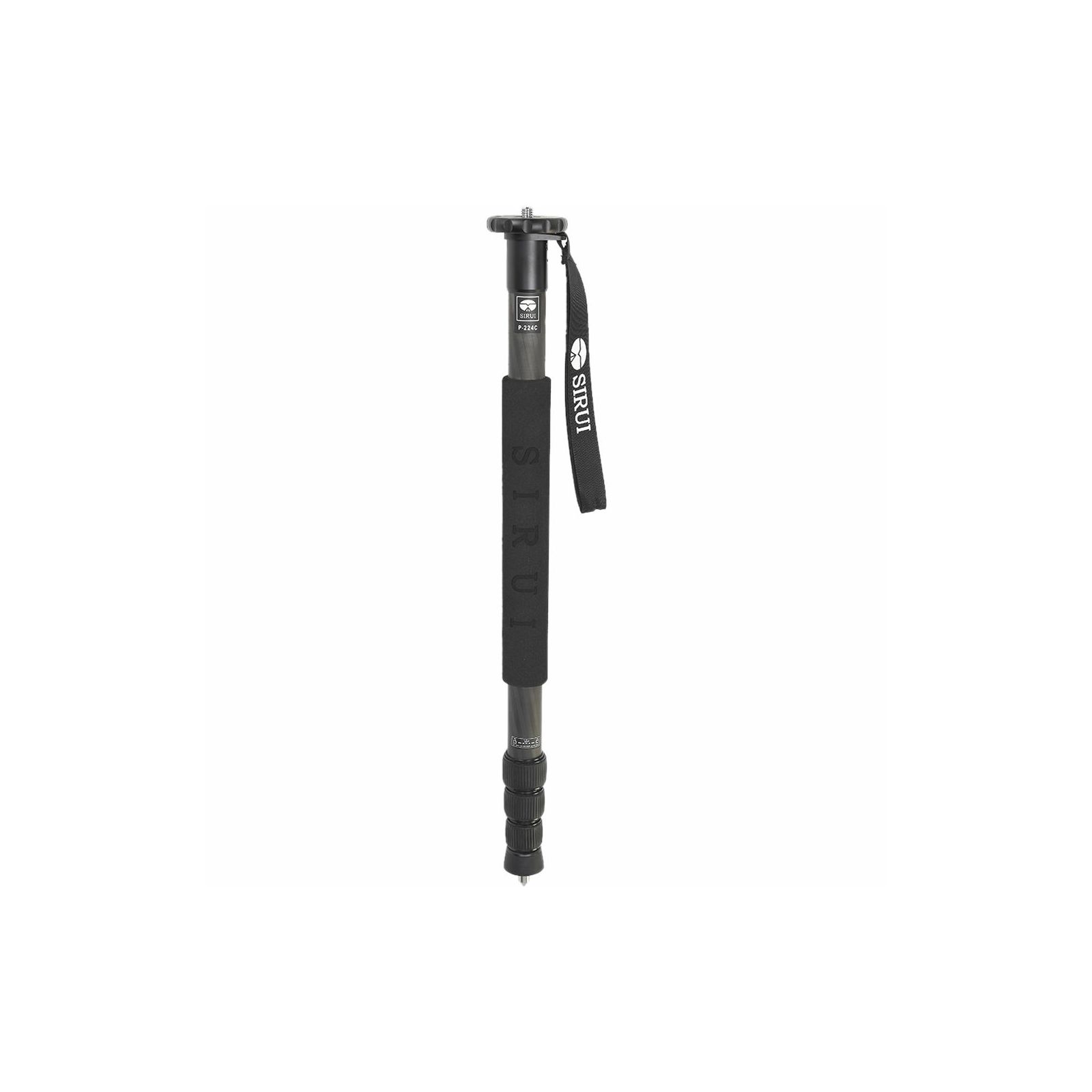 Sirui P-224C Carbon Fiber Monopod 170cm Kompakt-Einbeinstativ Carbon