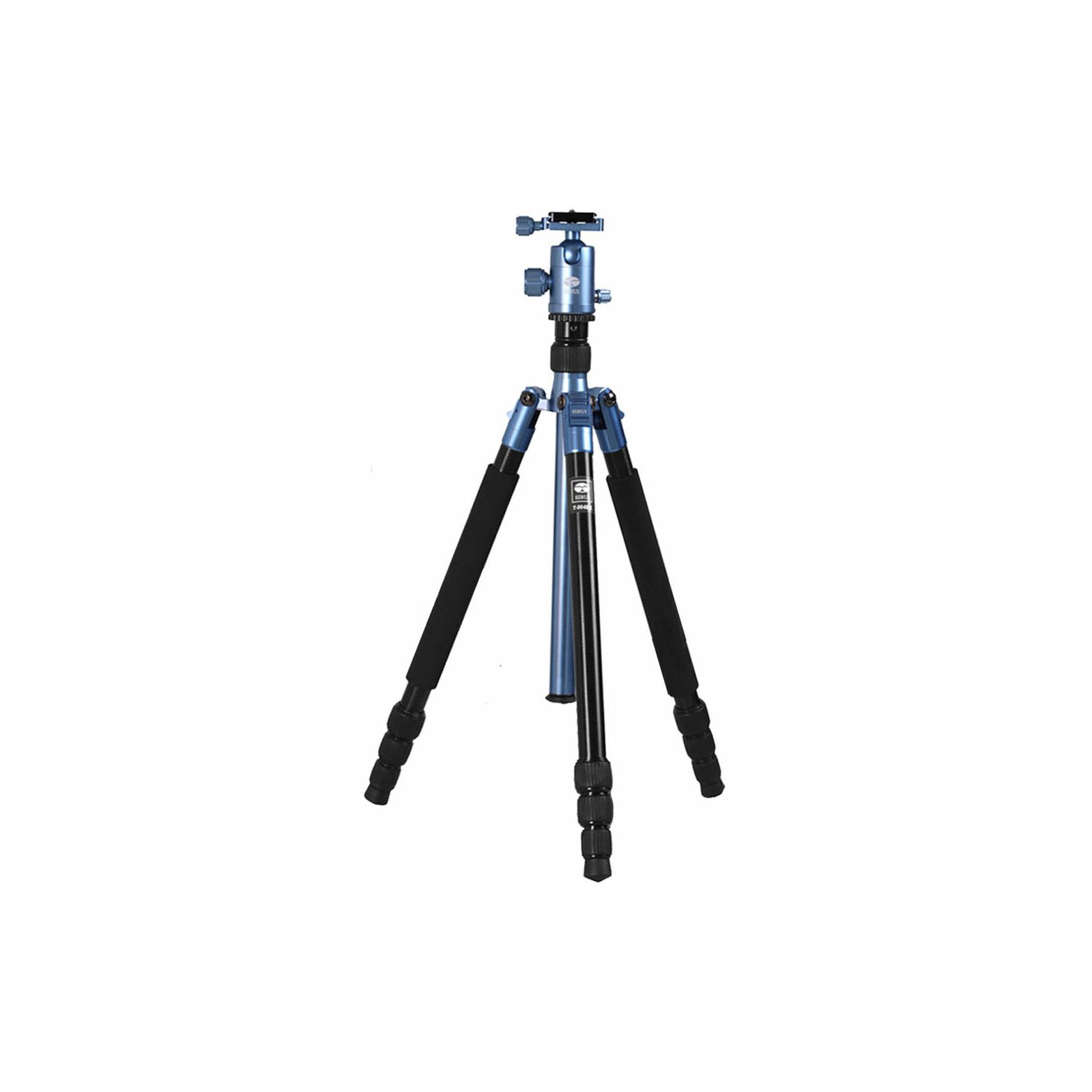 Sirui T-004X tripod blue 147,3cm Alu with head C-10X aluminijski stativ stalak i kuglasta glava za fotoaparat Aluminum Tripod with Ball Head