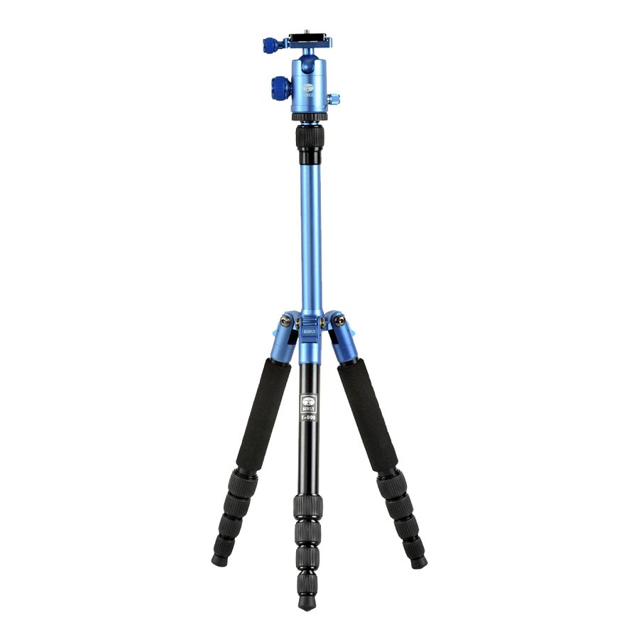 SIRUI T-005 tripod blue Alu with head C-10B