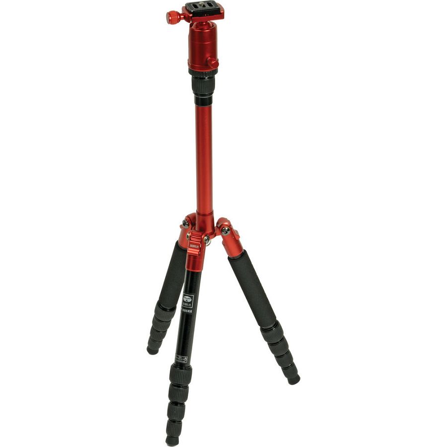 SIRUI T-005X tripod red Alu with ball head C-10X