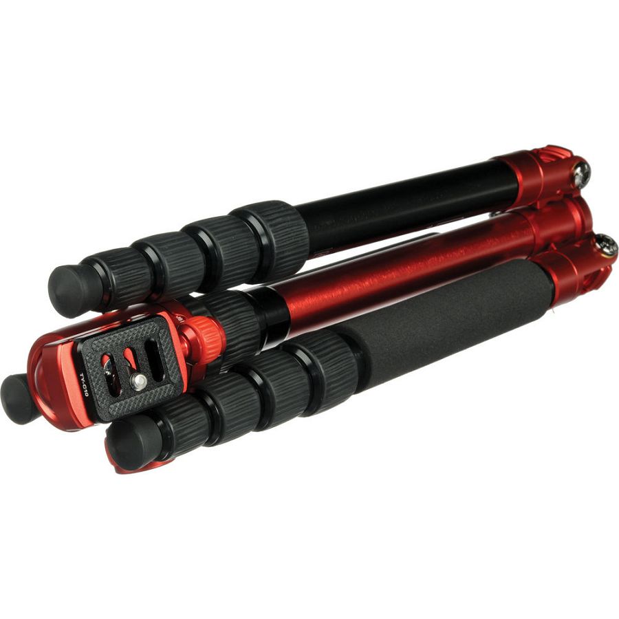 SIRUI T-005X tripod red Alu with ball head C-10X