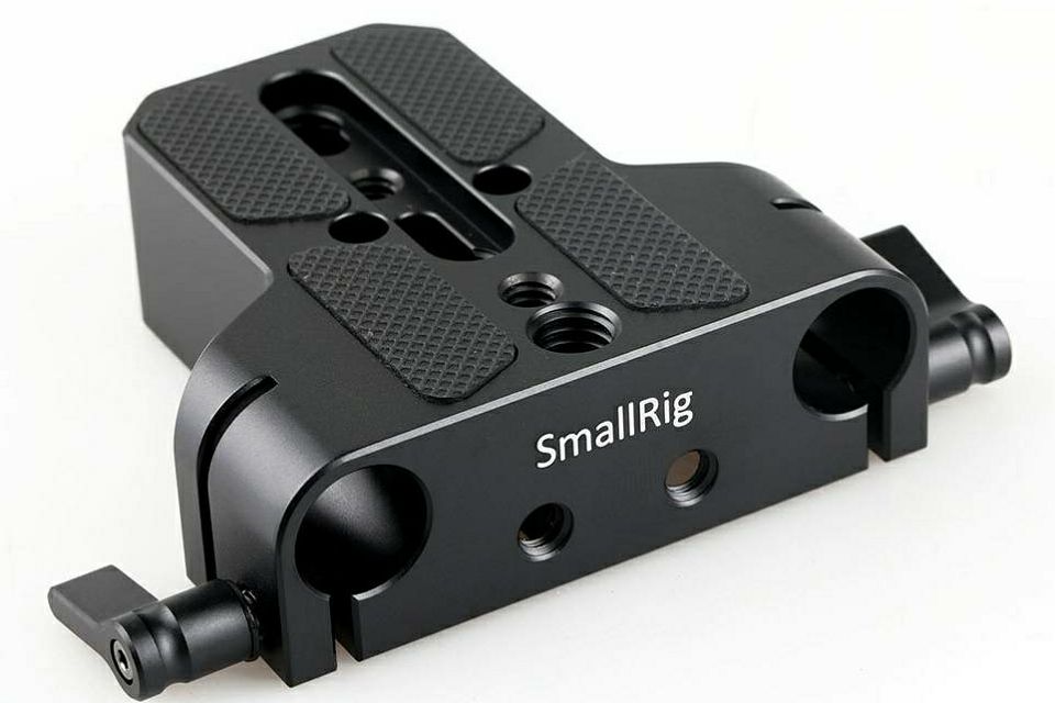 SmallRig Baseplate with Dual 15mm Rod Clamp (1674) za U-base video rig