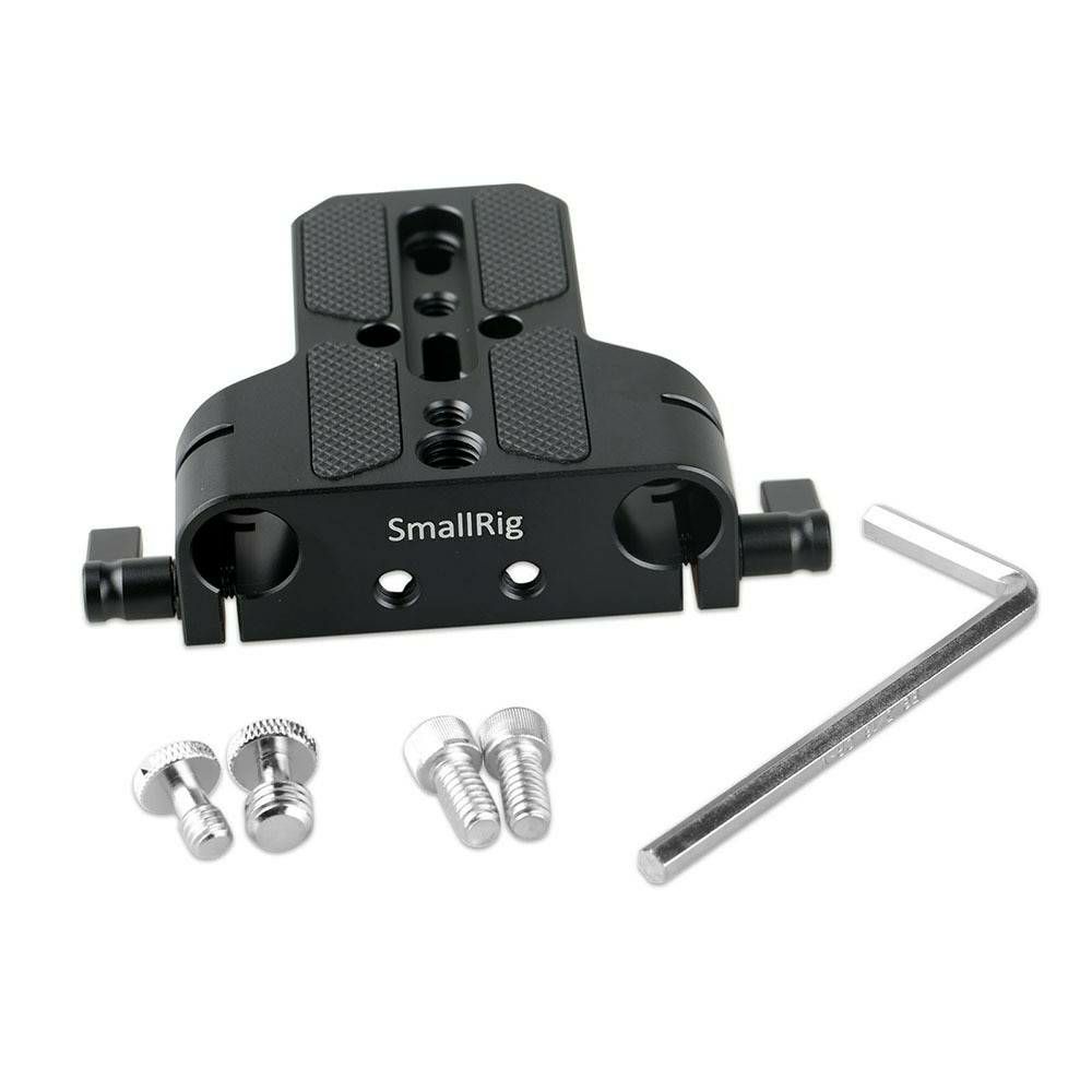 SmallRig Baseplate with Dual 15mm Rod Clamp (1674) za U-base video rig