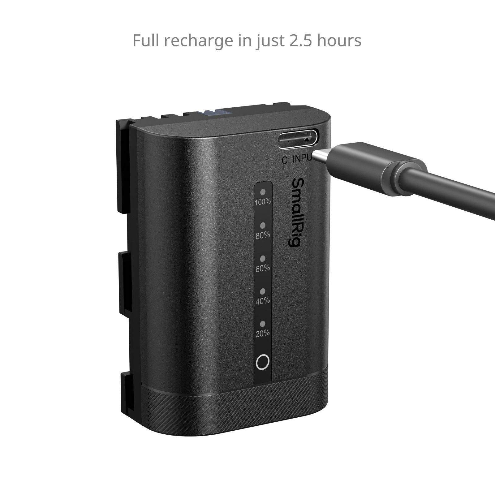 SmallRig LP-E6P, 5298, 2520mAh 18,14Wh 7.2V USB-C za Canon