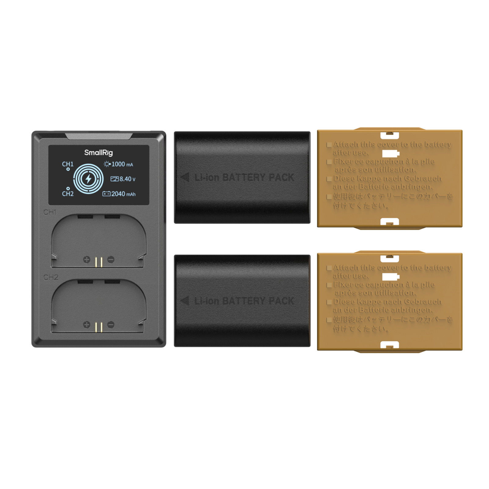 SmallRig LP-E6P, 5409 kit, 2520mAh, 18.14Wh, 7.2V, 2x baterija + USB punjač komplet