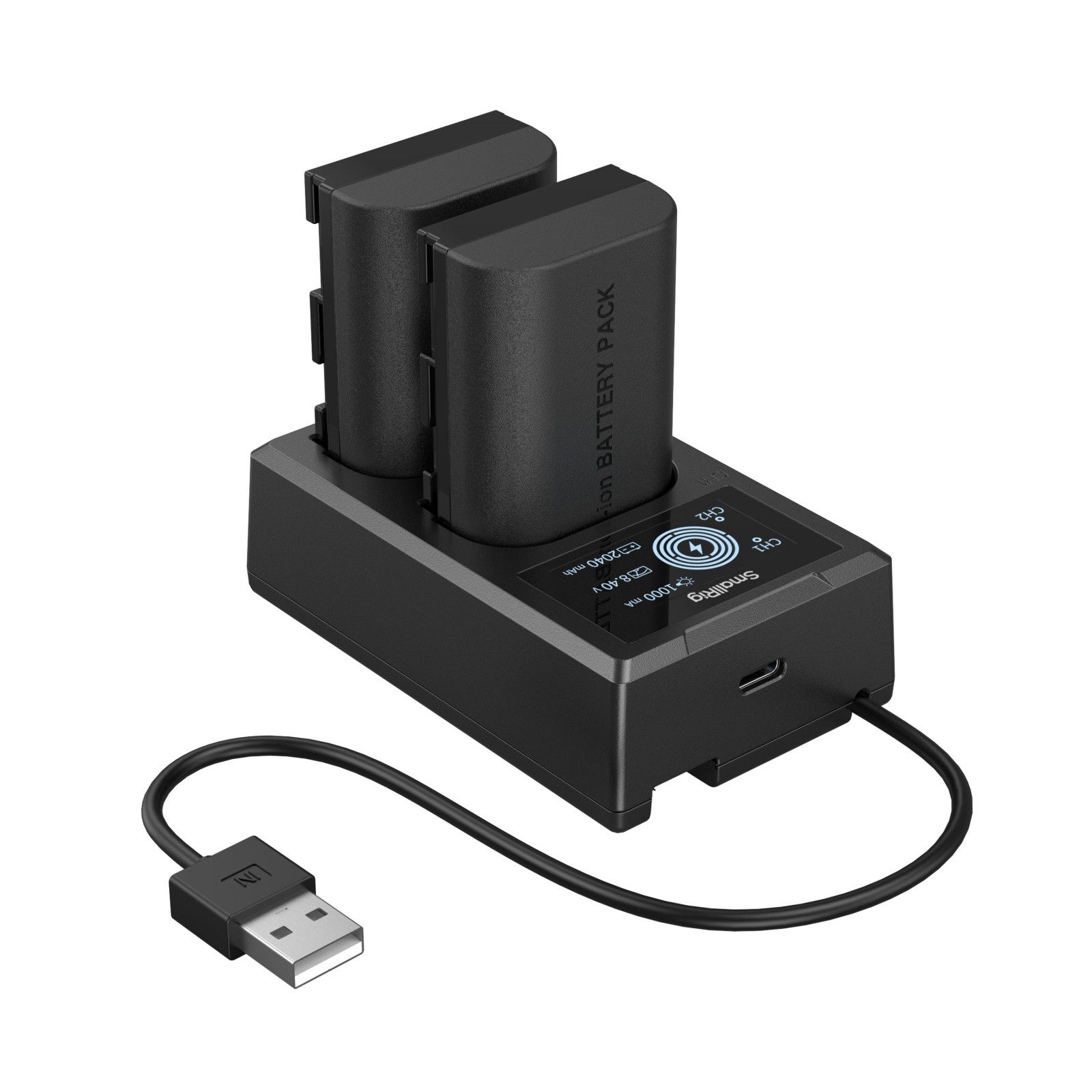SmallRig LP-E6P, 5409 kit, 2520mAh, 18.14Wh, 7.2V, 2x baterija + USB punjač komplet