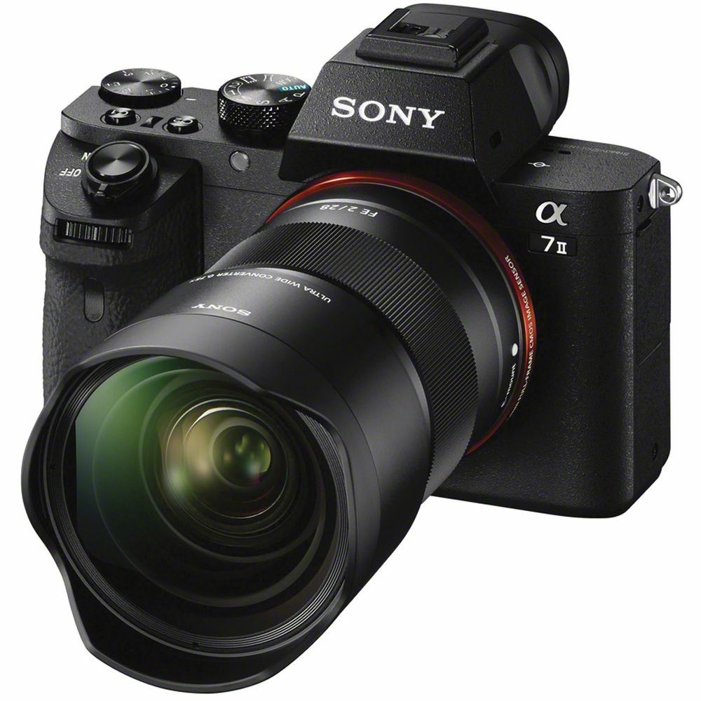 Sony 21mm Ultra-Wide Conversion Lens za objektiv FE 28mm f/2 širokokutna predleća Converter SEL-075UWC SEL075UWC (SEL075UWC.SYX)