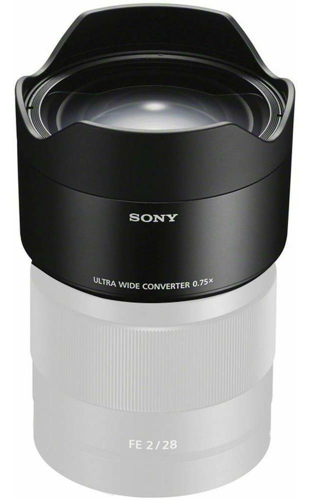 Sony 21mm Ultra-Wide Conversion Lens za objektiv FE 28mm f/2 širokokutna predleća Converter SEL-075UWC SEL075UWC (SEL075UWC.SYX)