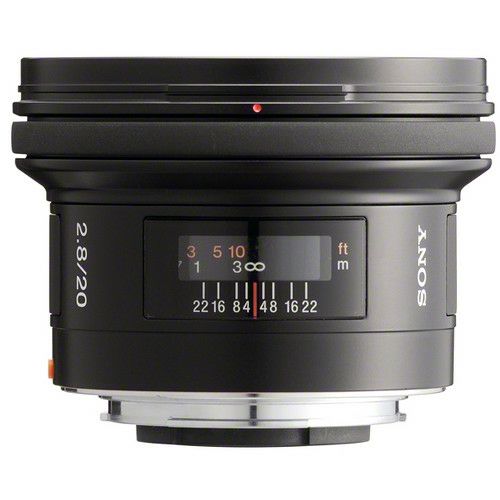 Sony A 20mm f/2.8 širokokutni objektiv za A-mount 20 F2.8 2.8 f/2,8 SAL-20F28 SAL20F28 (SAL20F28.AE)