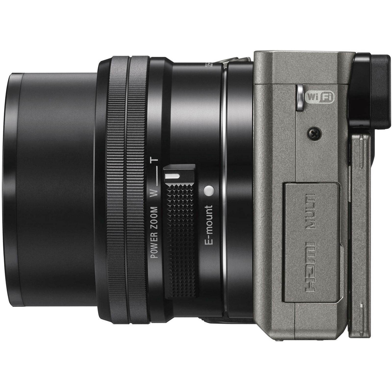 Sony Alpha a6000 + 16-50 f/3.5-5.6 KIT Grey Mirrorless Digital Camera crni bezrcalni digitalni fotoaparat i standardni zoom objektiv SEL1650 16-50mm f3.5-5.6 ILCE-6000LH ILCE6000LH (ILCE6000LH.CEC)
