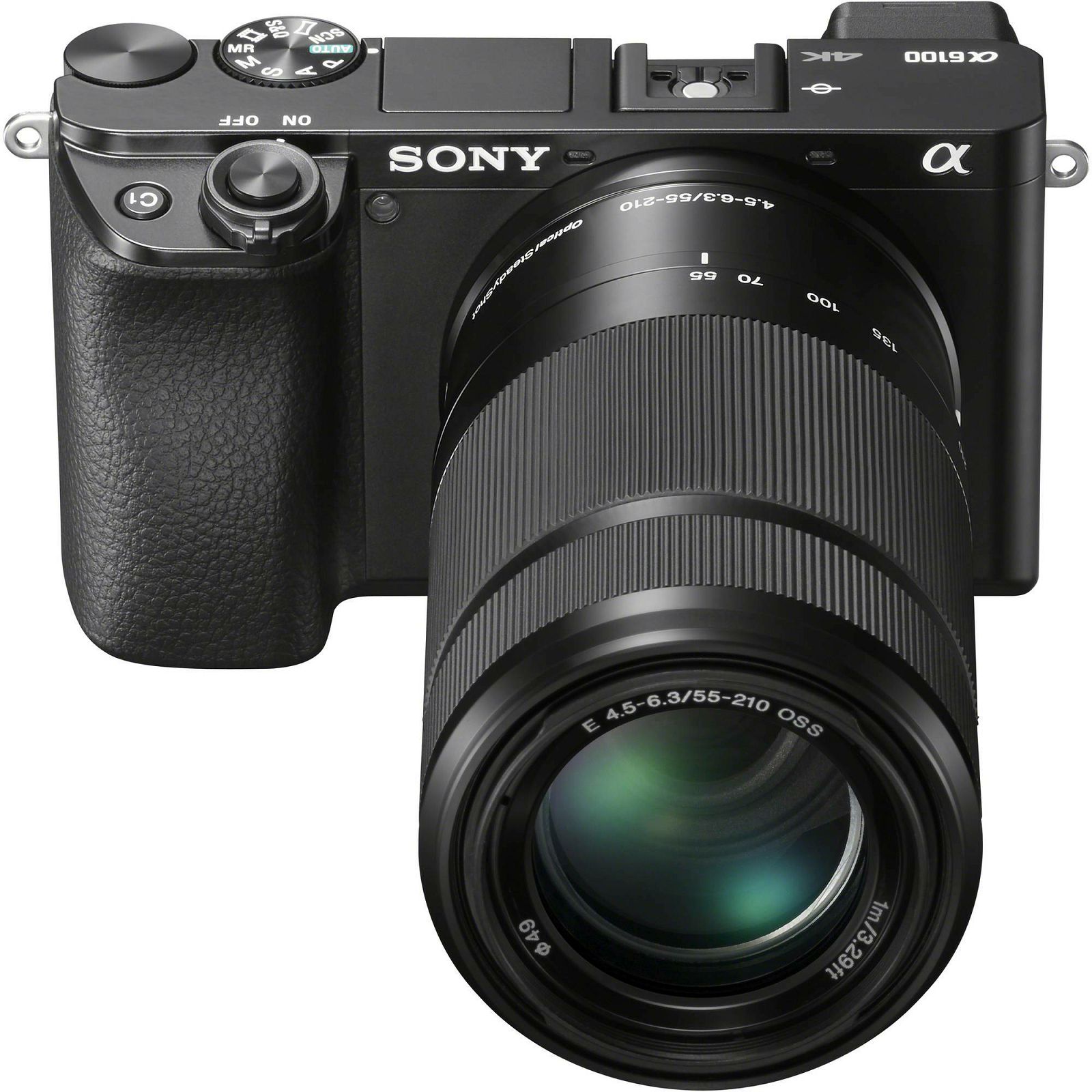 Sony Alpha a6100 + 16-50 f/3.5-5.6 OSS PZ + AF 55-210 f/4.5-6.3 OSS KIT Black Mirrorless fotoaparat SELP1650 16-50mm F3.5-5.6 i SEL55210 55-210mm F4.5-6.3 ILCE-6100YB ILCE6100YB ILCE6100YB.CEC