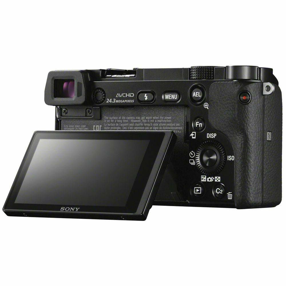 Sony Alpha a6100 Body Black Mirrorless Digital Camera crni bezrcalni digitalni fotoaparat tijelo ILCE-6100B ILCE6100B (ILCE6100B.CEC)
