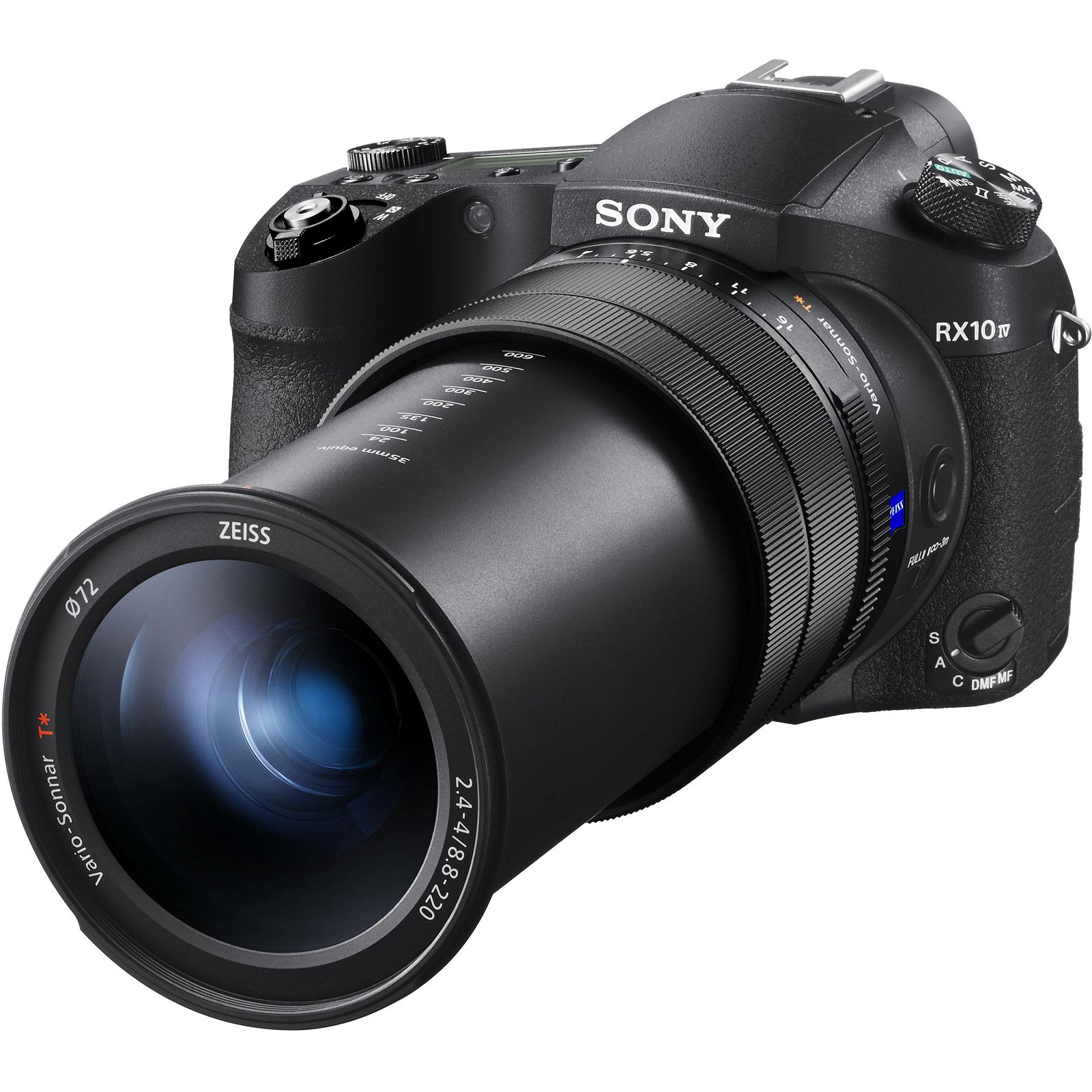 Sony Cyber-shot DSC-RX10 IV kompaktni digitalni fotoaparat s integriranim objektivom Carl Zeiss Vario-Sonnar T* 8.8-220mm f/2.4-4.8 Digital Camera