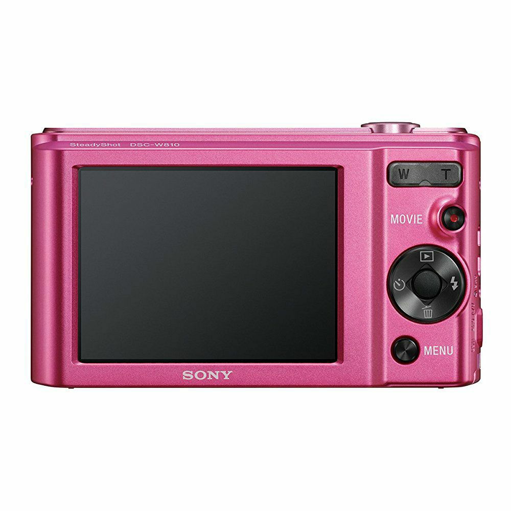 Sony Cyber-shot DSC-W810 Pink rozi Digitalni fotoaparat Digital Camera DSC-W810P DSCW810P 20.1Mp 5x zoom (DSCW810P.CE3)