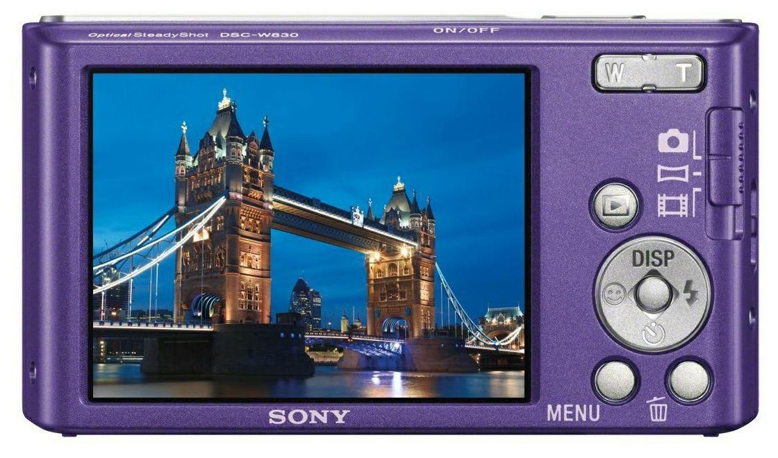Sony Cyber-shot DSC-W830 Purple ljubičasti Digitalni fotoaparat Digital Camera DSC-W830V DSCW830V 20.1Mp 8x zoom (DSCW830V.CE3)