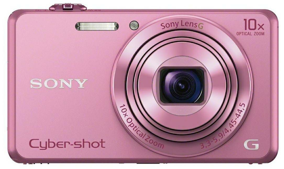 Sony Cyber-shot DSC-WX220 Pink rozi digitalni kompaktni fotoaparat DSCWX220P DSC-WX220P (DSCWX220P.CE3)