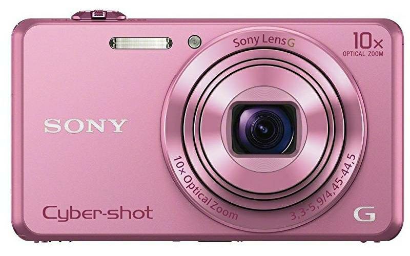 Sony Cyber-shot DSC-WX220 Pink rozi digitalni kompaktni fotoaparat DSCWX220P DSC-WX220P (DSCWX220P.CE3)