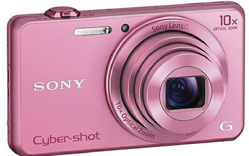 Sony Cyber-shot DSC-WX220 Pink rozi digitalni kompaktni fotoaparat DSCWX220P DSC-WX220P (DSCWX220P.CE3)