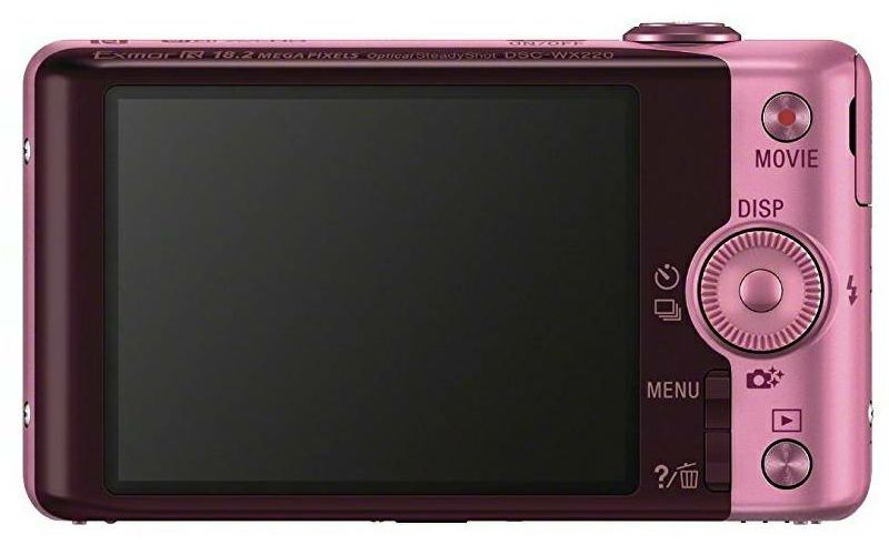 Sony Cyber-shot DSC-WX220 Pink rozi digitalni kompaktni fotoaparat DSCWX220P DSC-WX220P (DSCWX220P.CE3)