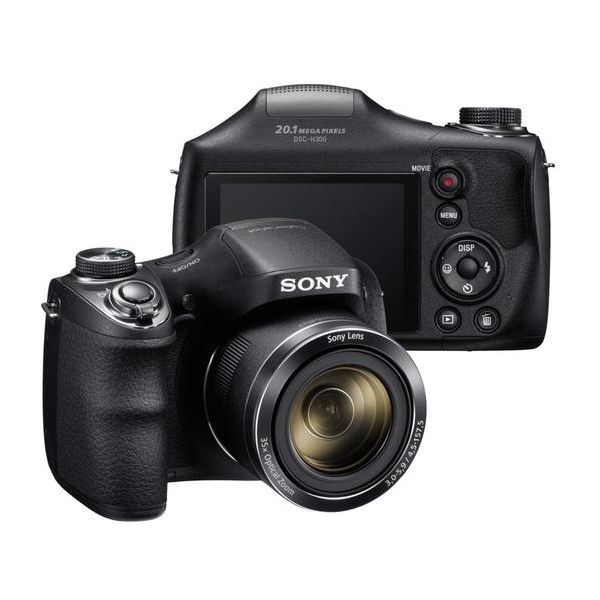 Sony Cyber-shot DSC-H300B Black crni digitalni kompaktni fotoaparat DSC-H300 DSCH300B 20Mp 35x 720p 3" (DSCH300B.CE3)