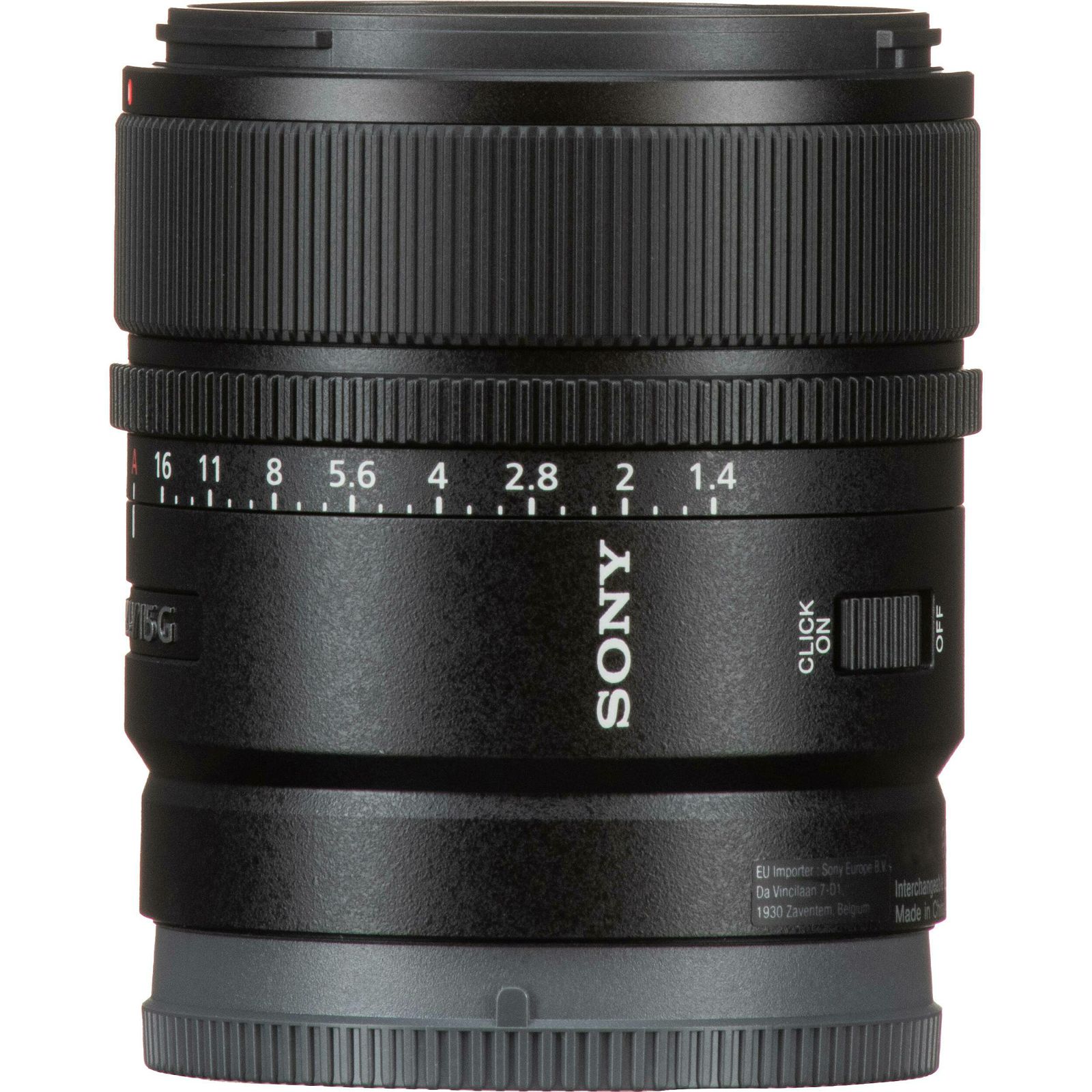 Sony E 15mm f/1.4 G širokokutni objektiv