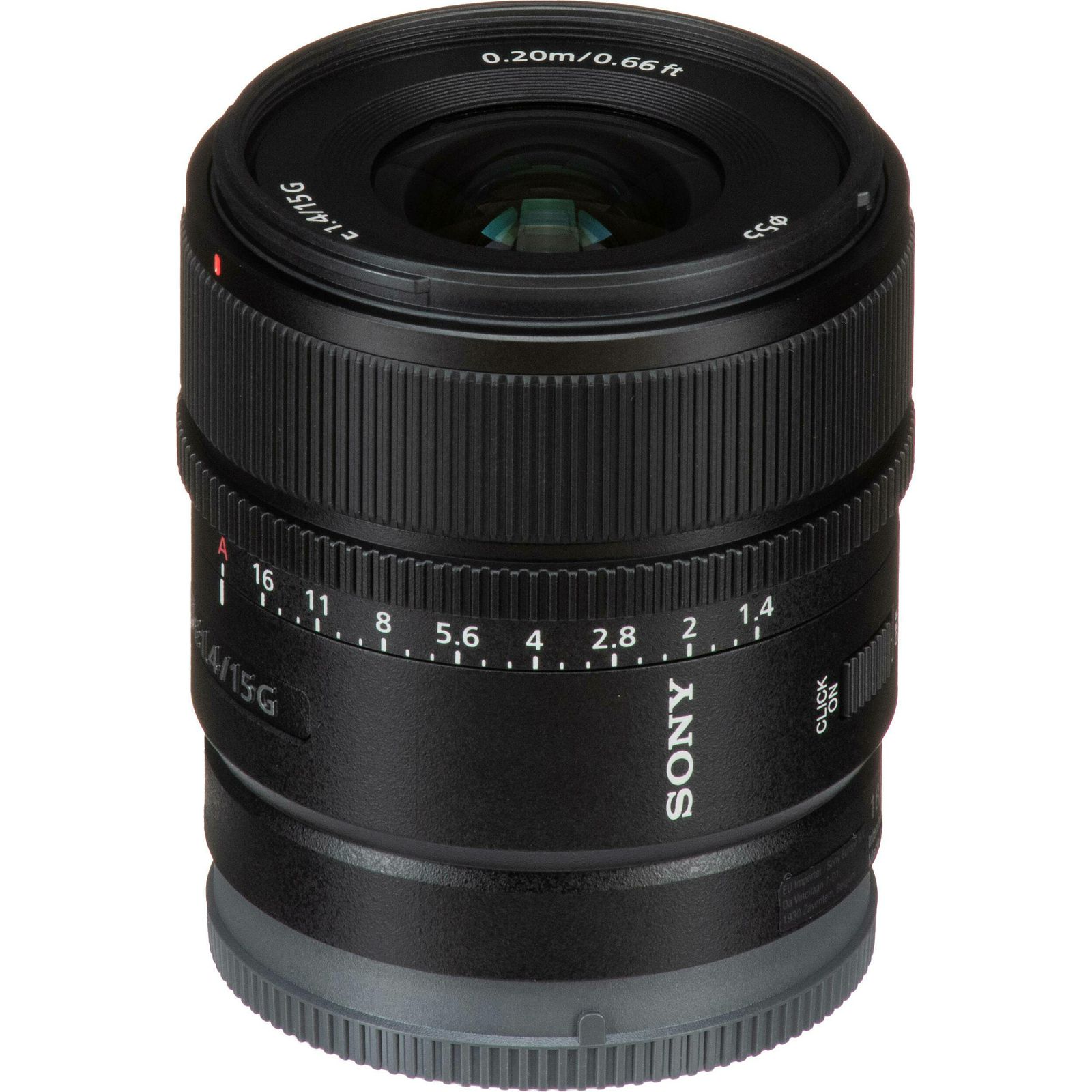 Sony E 15mm f/1.4 G širokokutni objektiv