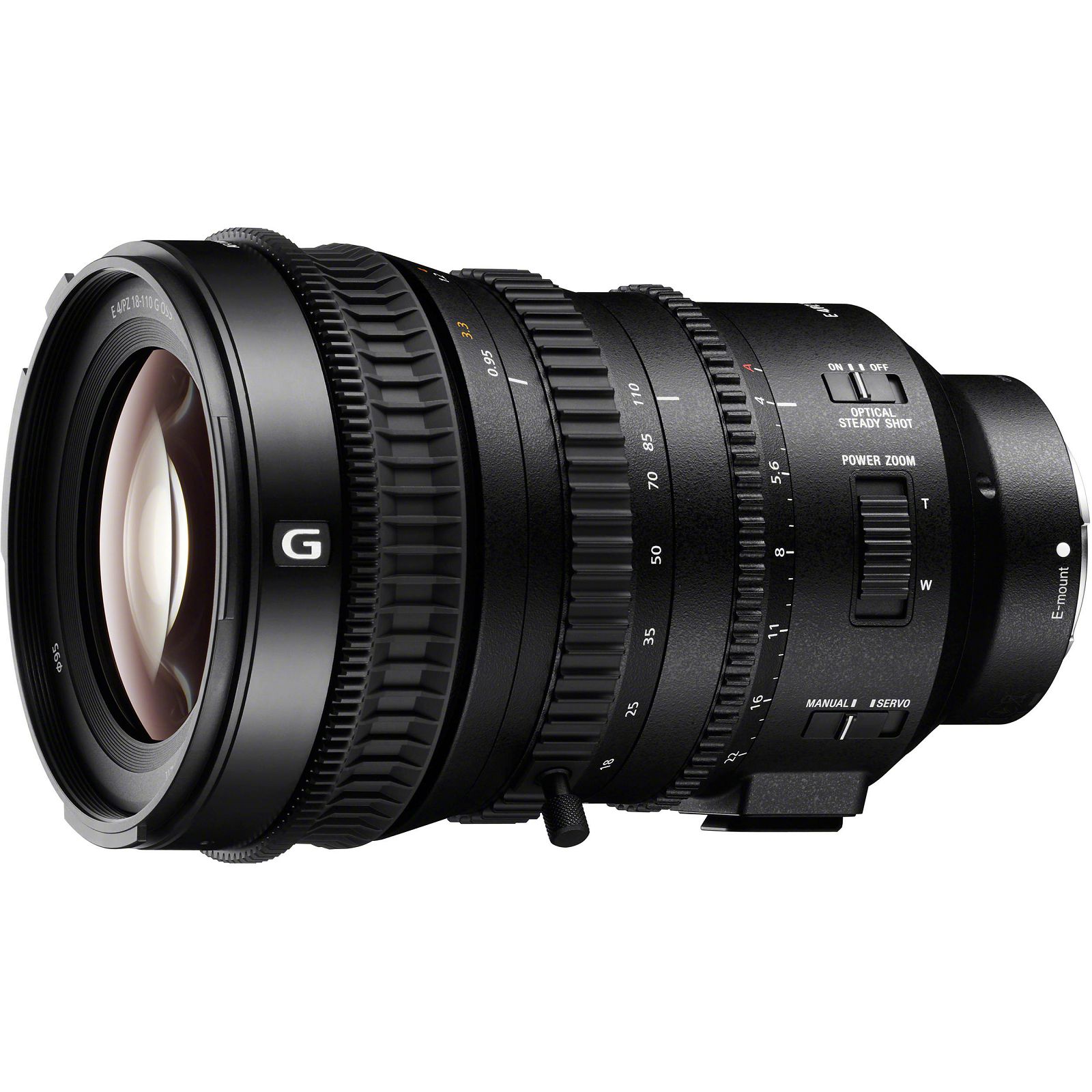 Sony E PZ 18-110mm f/4 G OSS Cinema lens Allround objektiv za E-Mount 18-110 F4.0 4.0 f/4,0 SEL-P18110G SELP18110G (SELP18110G.SYX)