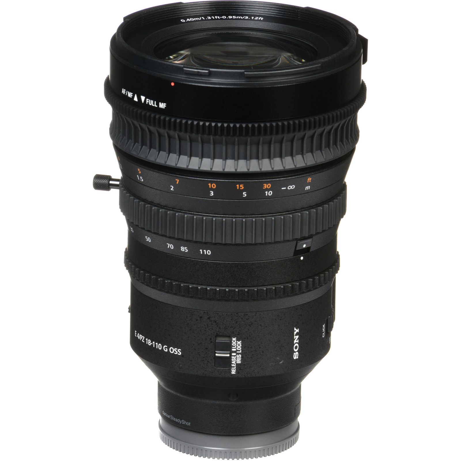 Sony E PZ 18-110mm f/4 G OSS Cinema lens Allround objektiv za E-Mount 18-110 F4.0 4.0 f/4,0 SEL-P18110G SELP18110G (SELP18110G.SYX)