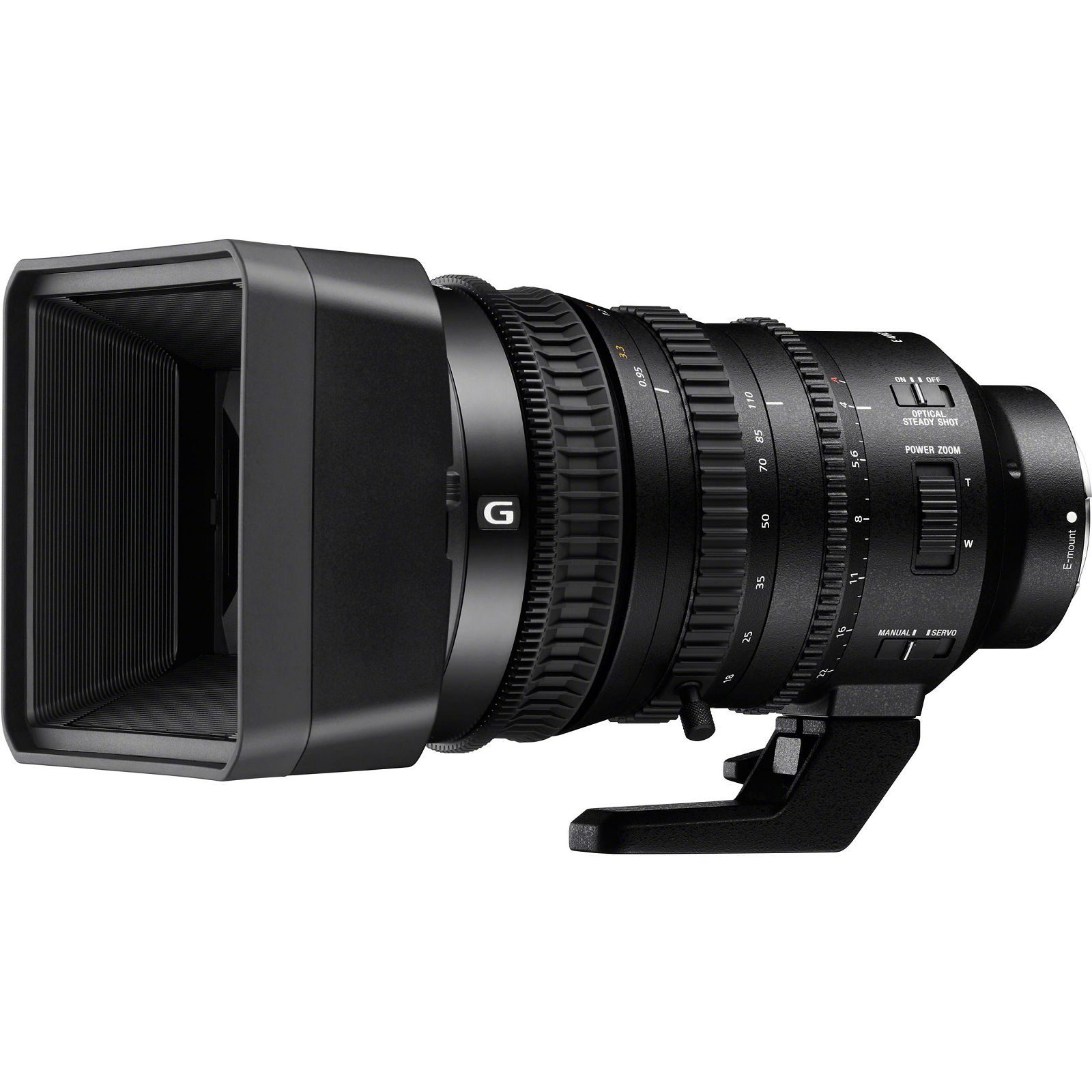 Sony E PZ 18-110mm f/4 G OSS Cinema lens Allround objektiv za E-Mount 18-110 F4.0 4.0 f/4,0 SEL-P18110G SELP18110G (SELP18110G.SYX)