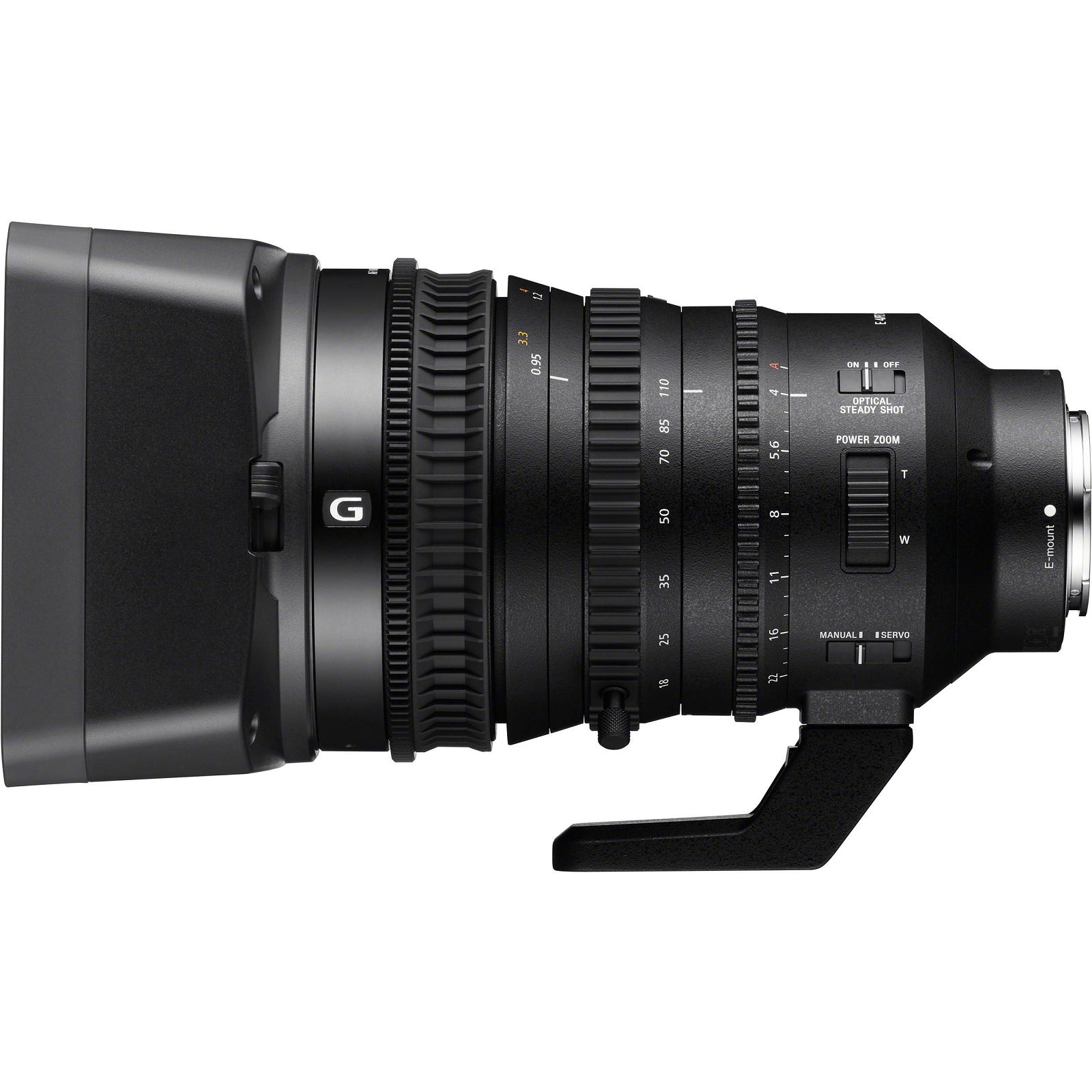 Sony E PZ 18-110mm f/4 G OSS Cinema lens Allround objektiv za E-Mount 18-110 F4.0 4.0 f/4,0 SEL-P18110G SELP18110G (SELP18110G.SYX)