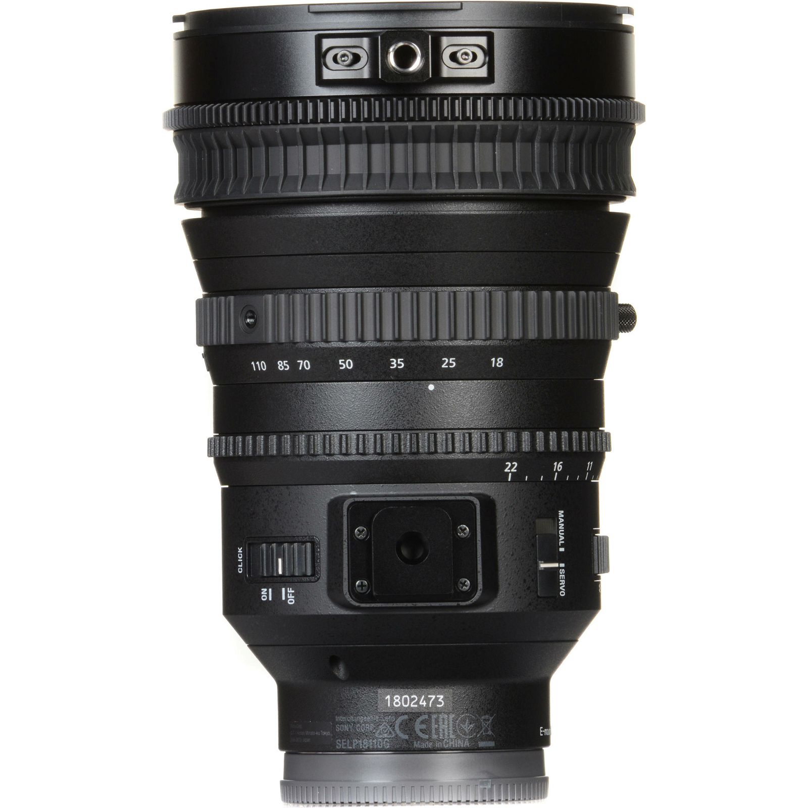 Sony E PZ 18-110mm f/4 G OSS Cinema lens Allround objektiv za E-Mount 18-110 F4.0 4.0 f/4,0 SEL-P18110G SELP18110G (SELP18110G.SYX)