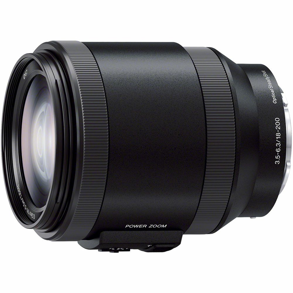 Sony E PZ 18-200mm f/3.5-6.3 OSS Allround objektiv za E-Mount 18-200 F3.5-6.3 F3,5-6,3 SEL-P18200 SELP18200 (SELP18200.AE)