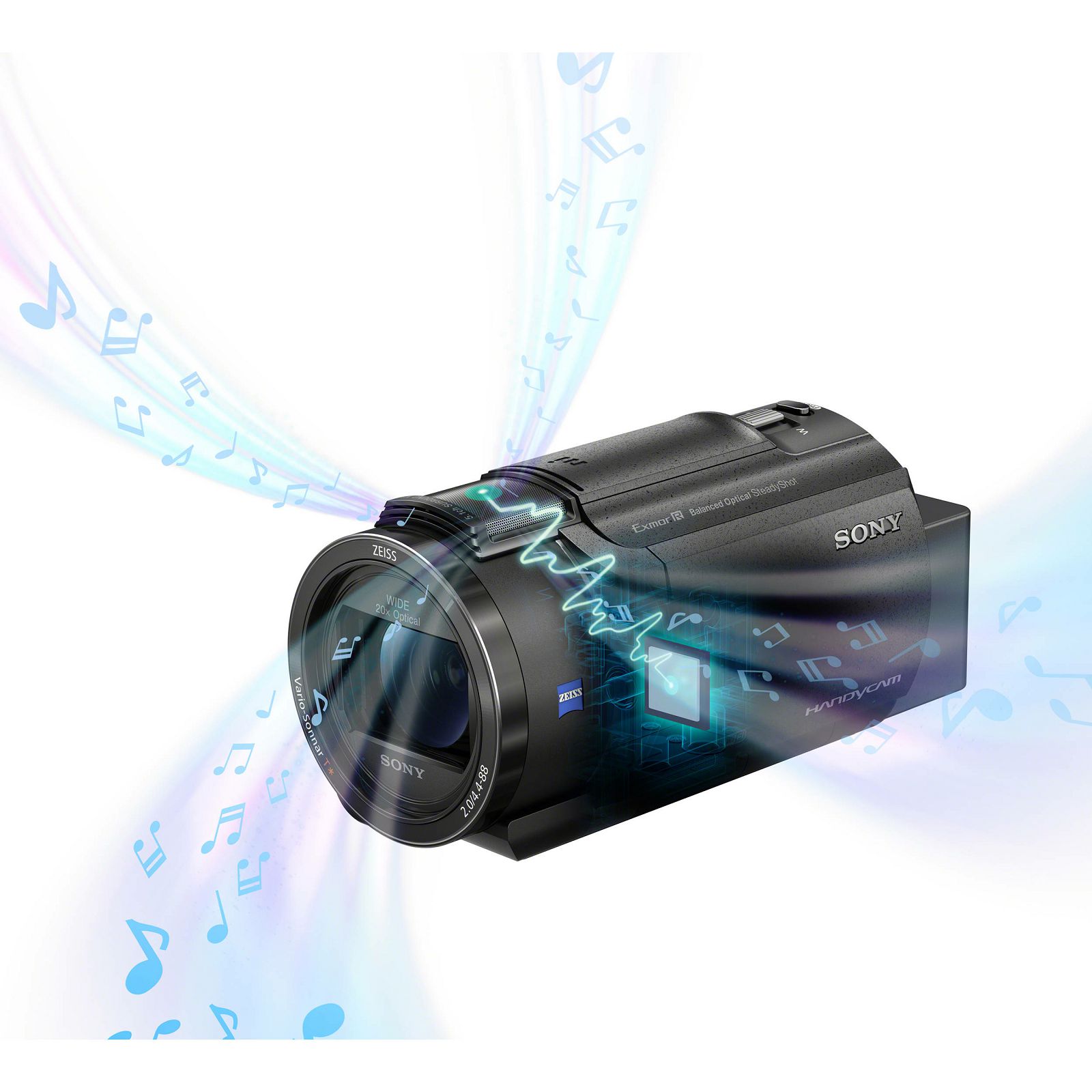 Sony FDR-AX43 4K Ultra HD Kompaktna digitalna kamera kamkorder Handycam Camcorder FDRAX53B FDR-AX43/B FDR-AX43B (FDRAX43.CEE)