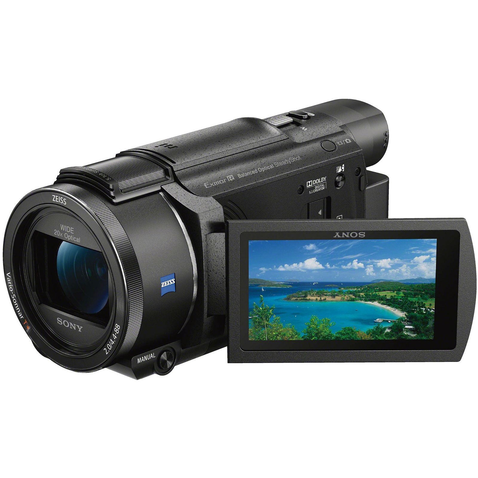 Sony FDR-AX53 4K Ultra HD Kompaktna digitalna kamera kamkorder Handycam Camcorder FDRAX53B FDR-AX53/B FDR-AX53B (FDRAX53B.CEE)