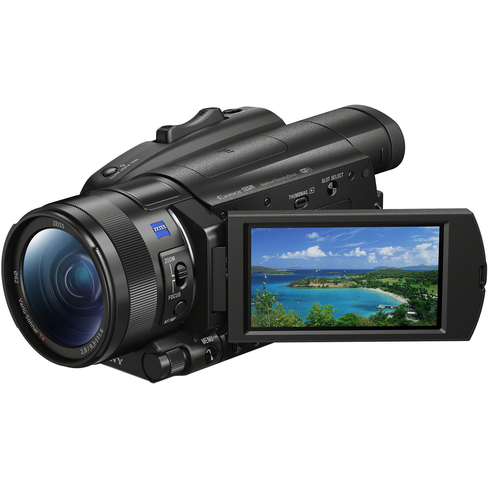 Sony FDR-AX700 4K Ultra HDR 120fps Kompaktna digitalna kamera kamkorder Handycam Camcorder FDRAX700 FDR-AX700B FDRAX700B (FDRAX700B.CEE)