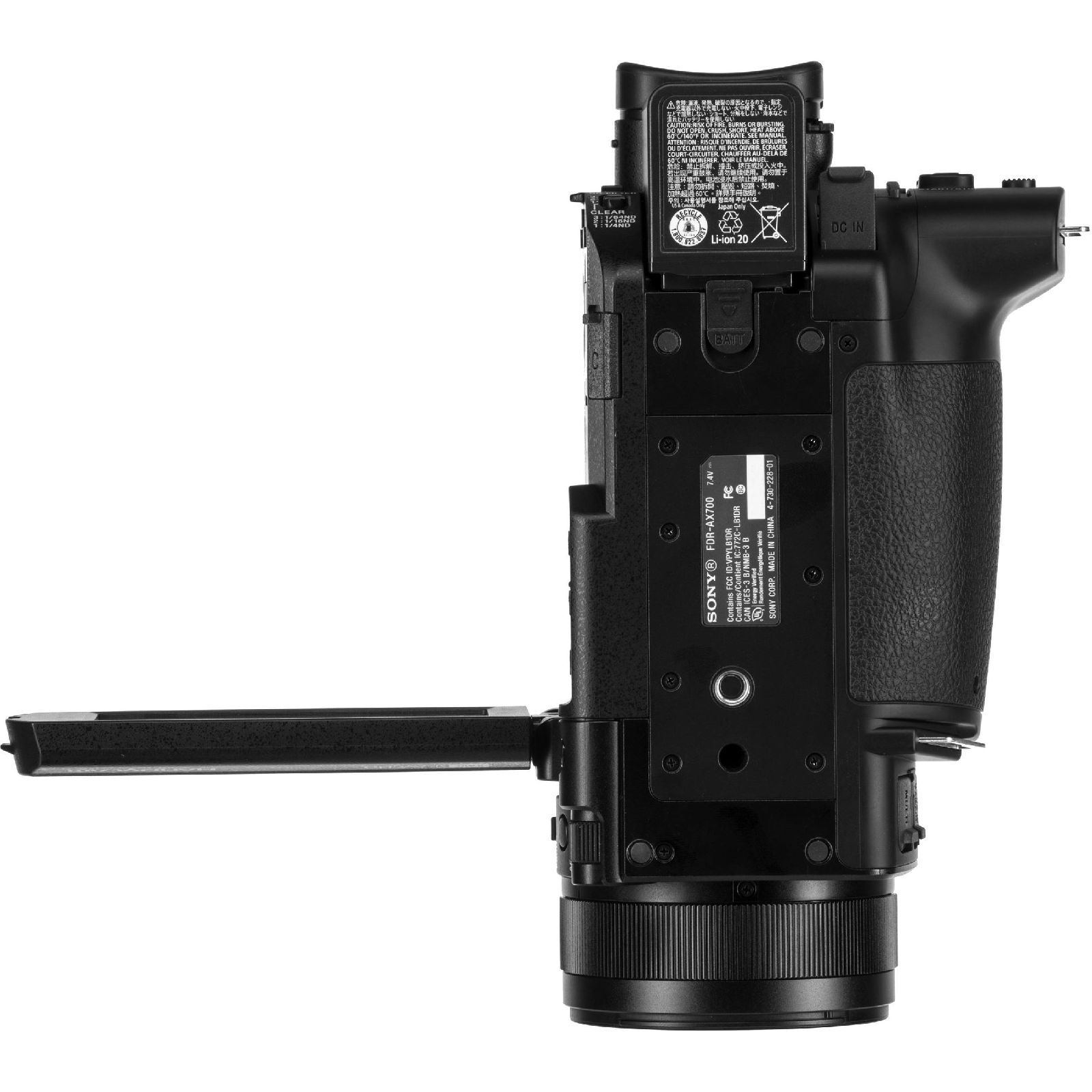 Sony FDR-AX700 4K Ultra HDR 120fps Kompaktna digitalna kamera kamkorder Handycam Camcorder FDRAX700 FDR-AX700B FDRAX700B (FDRAX700B.CEE)
