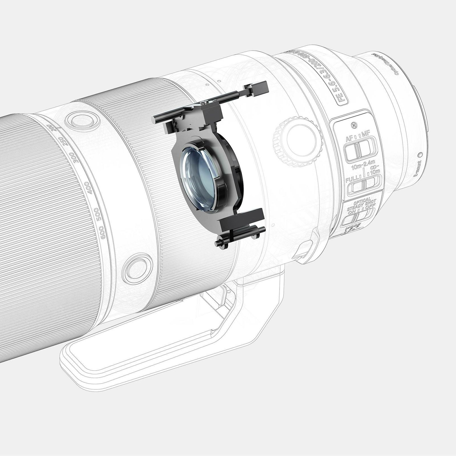 Sony FE 200-600mm f/5.6-6.3 G OSS telefoto objektiv za E-Mount 200-600 F5.6-6.3 5.6-6.3 f/5,6-6,3 SEL-200600G SEL200600G (SEL200600G.SYX)