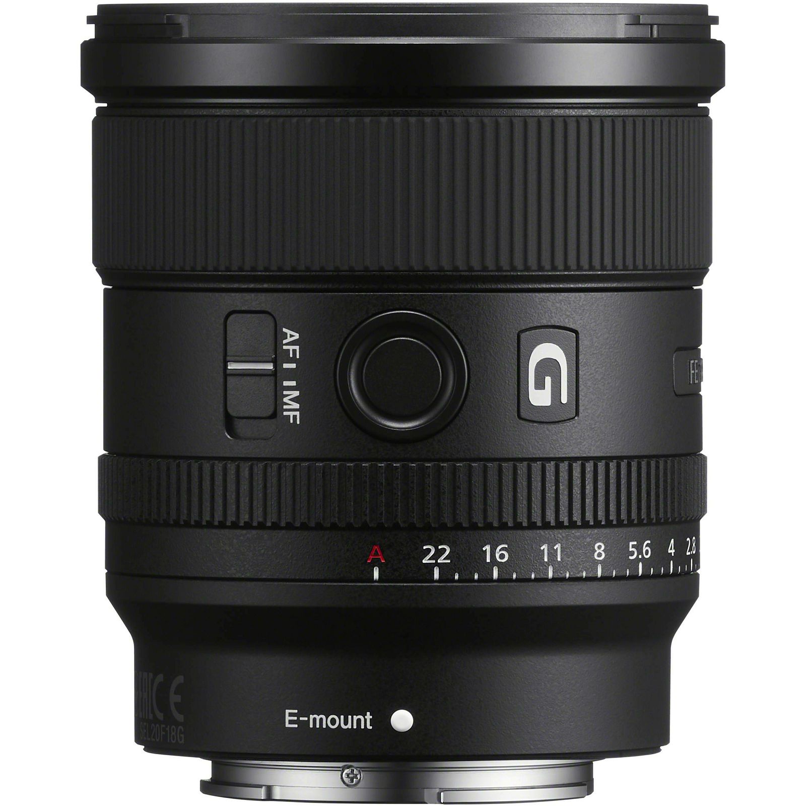 Sony FE 20mm f/1.8 G širokokutni objektiv za E-mount SEL-20F18G (SEL20F18G.SYX)