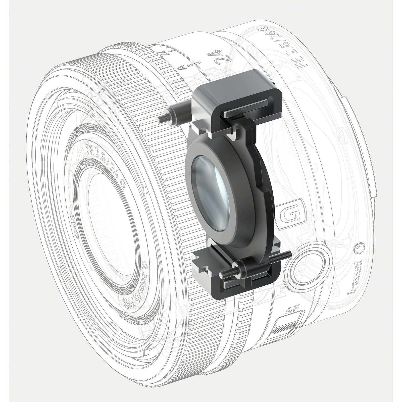 Sony FE 24mm f/2.8 G širokokutni objektiv za E-Mount SEL-24F28G SEL24F28G (SEL24F28G.SYX)