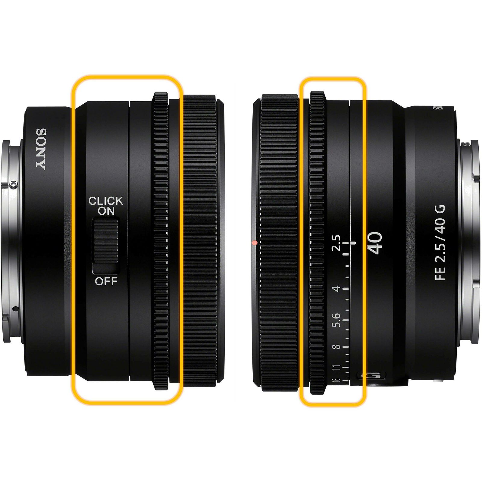 Sony FE 40mm f/2.5 G objektiv za E-Mount SEL-40F25G SEL40F25G (SEL40F25G.SYX)