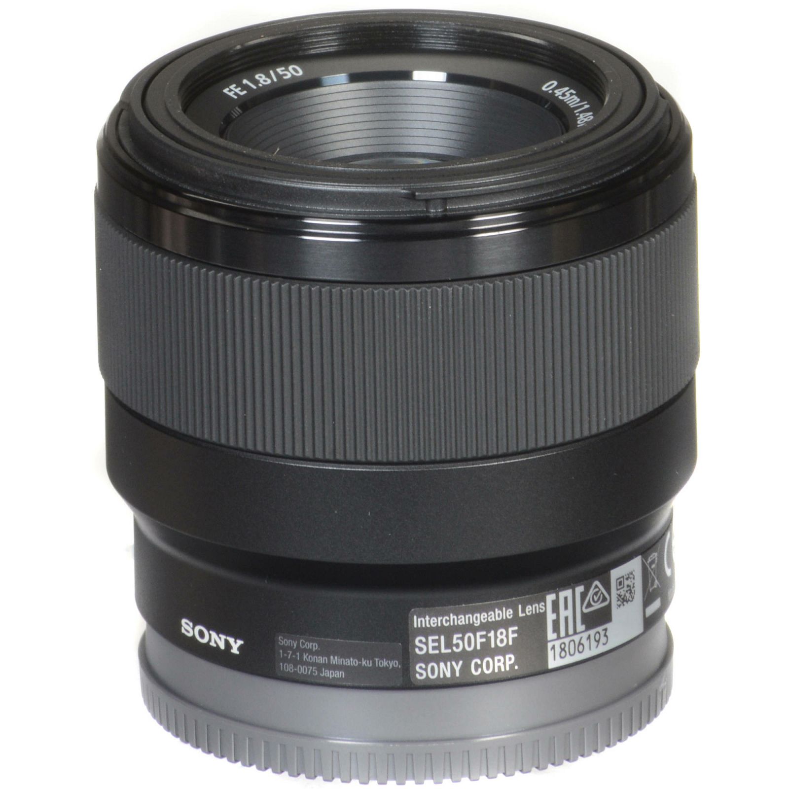 Sony FE 50mm f/1.8 portretni standardni objektiv za E-mount 50 F1.8 1.8 f/1,8 SEL-50F18F SEL50F18F (SEL50F18F.SYX)