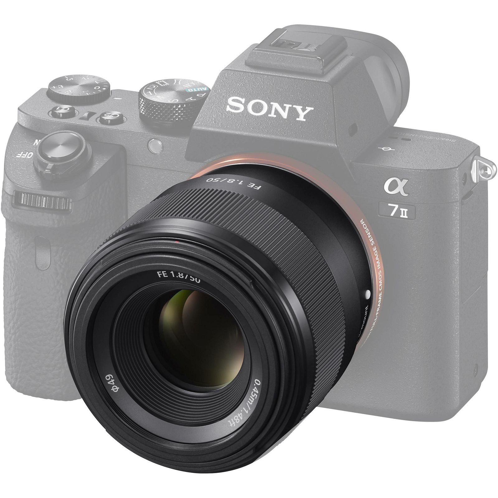 Sony FE 50mm f/1.8 portretni standardni objektiv za E-mount 50 F1.8 1.8 f/1,8 SEL-50F18F SEL50F18F (SEL50F18F.SYX)