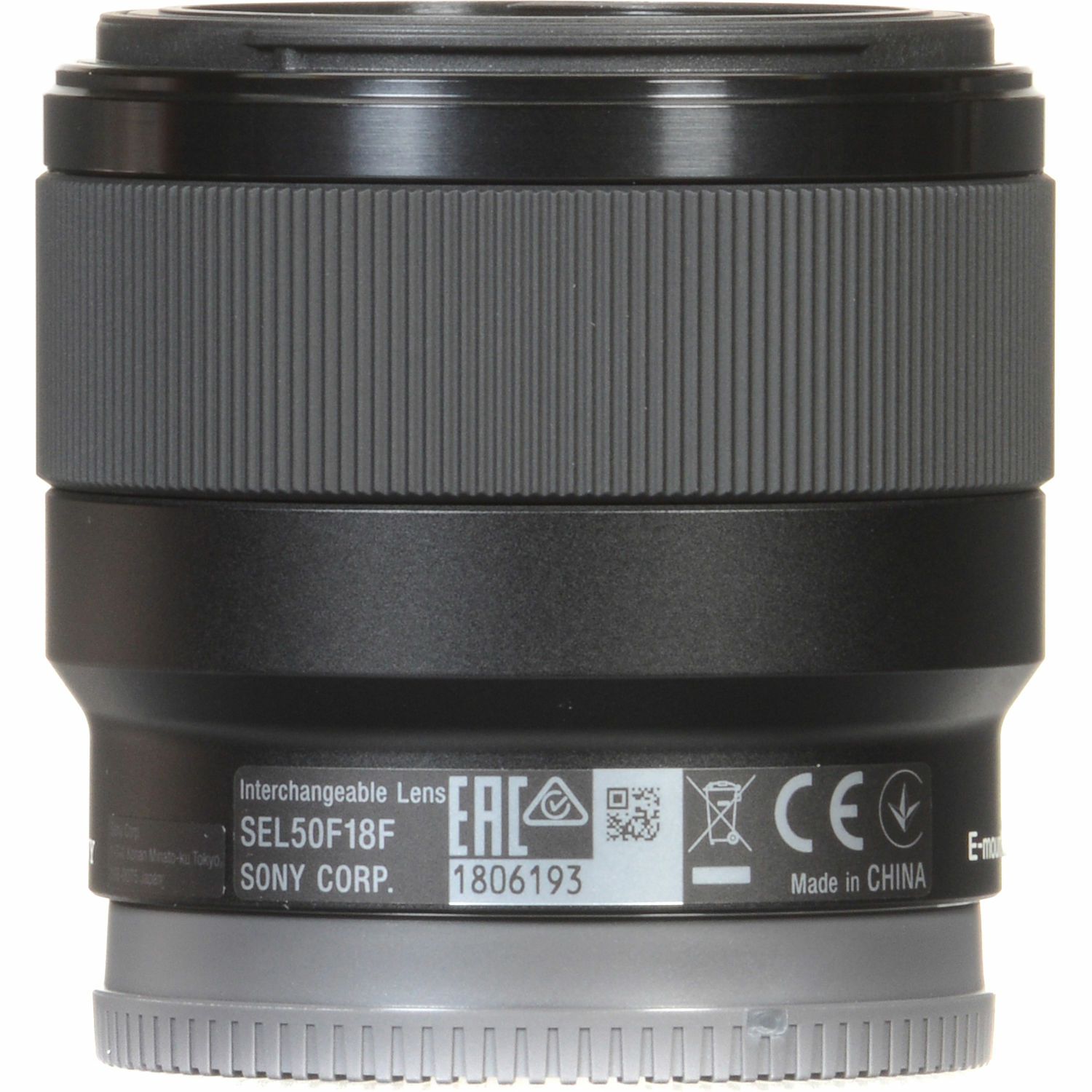 Sony FE 50mm f/1.8 portretni standardni objektiv za E-mount 50 F1.8 1.8 f/1,8 SEL-50F18F SEL50F18F (SEL50F18F.SYX)