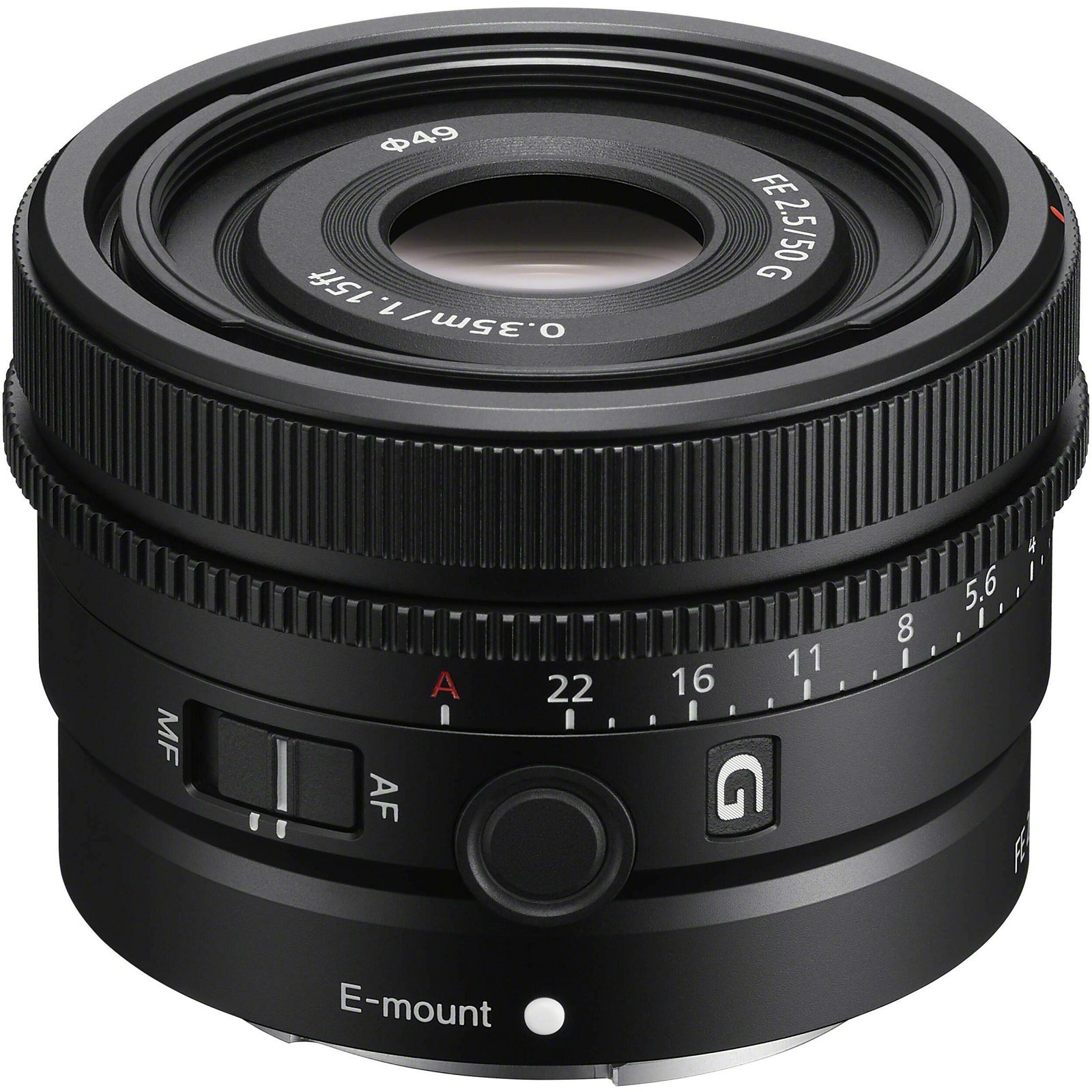 Sony FE 50mm f/2.5 G objektiv za E-Mount SEL-50F25G SEL50F25G (SEL50F25G.SYX) 