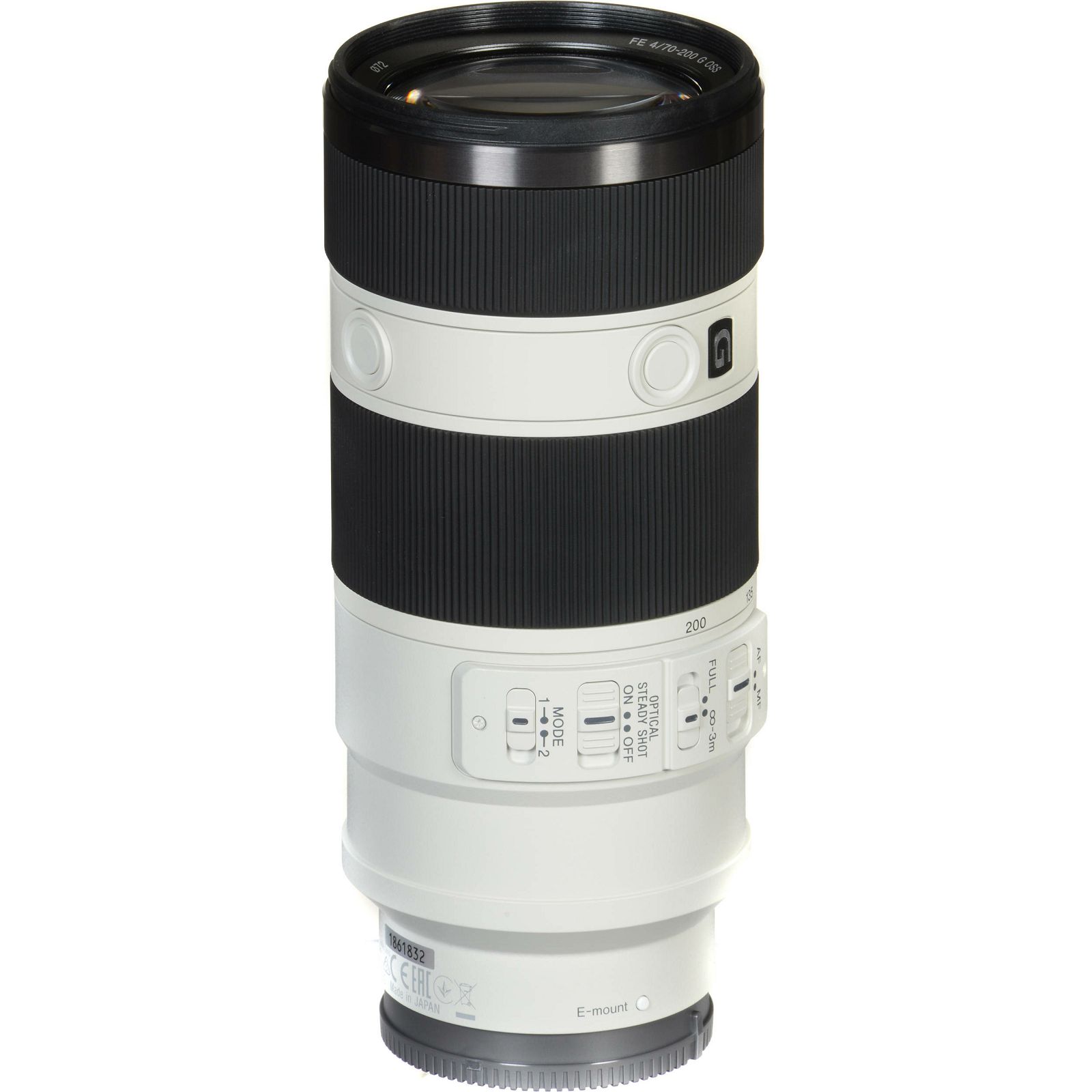 Sony FE 70-200mm f/4 G OSS telefoto objektiv E-Mount SEL70200G (SEL70200G.AE)