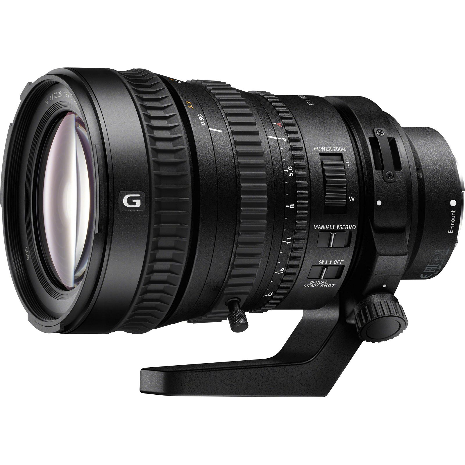 Sony FE PZ 28-135mm f/4 G OSS Cinema lens Allround objektiv za E-Mount 28-135 F4.0 4.0 f/4,0 SEL-P28135G SELP28135G (SELP28135G.SYX)