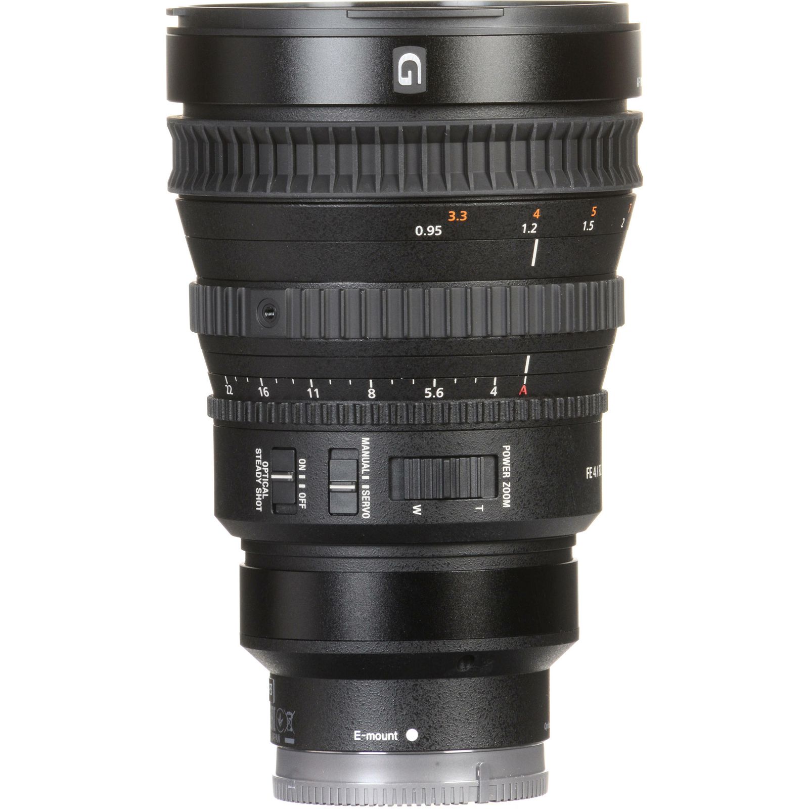 Sony FE PZ 28-135mm f/4 G OSS Cinema lens Allround objektiv za E-Mount 28-135 F4.0 4.0 f/4,0 SEL-P28135G SELP28135G (SELP28135G.SYX)